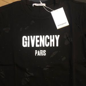 Givenchy Paris Black T shirt